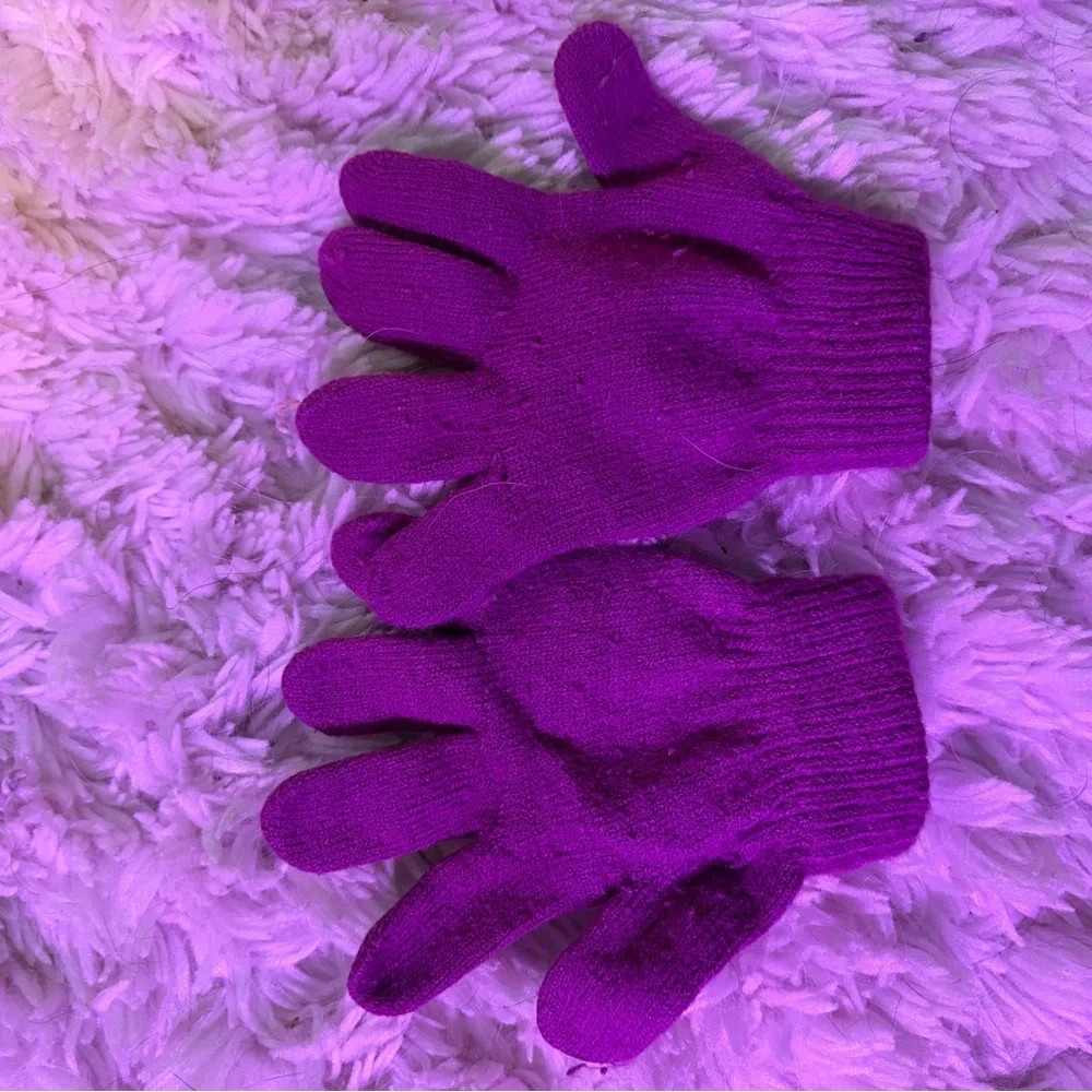 Purple Kids Gloves